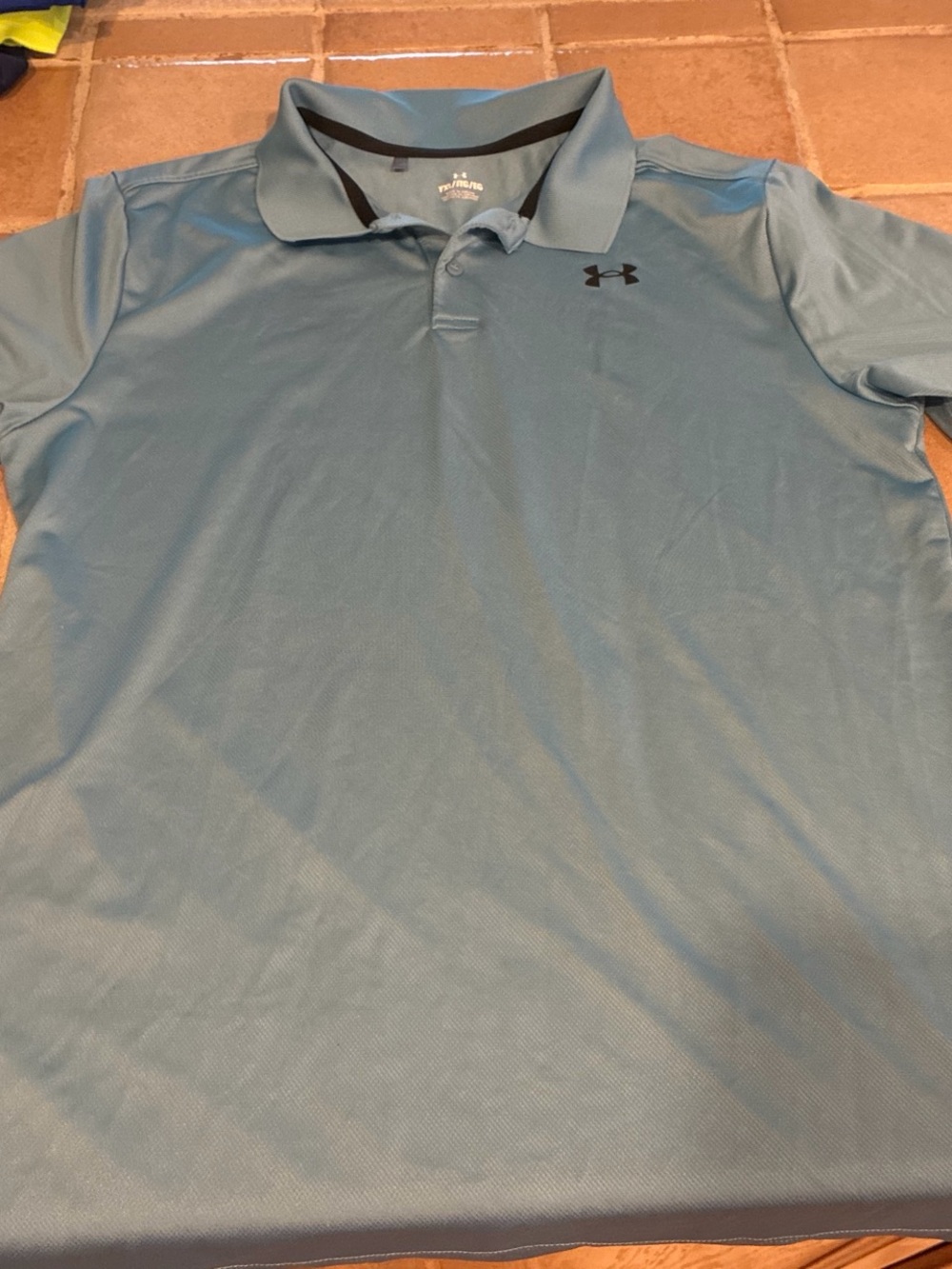 Under Armour Sky Blue Polo Shirt